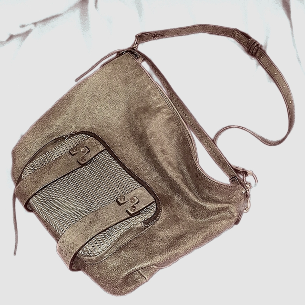 She + Lo Leather Hobo Bag
